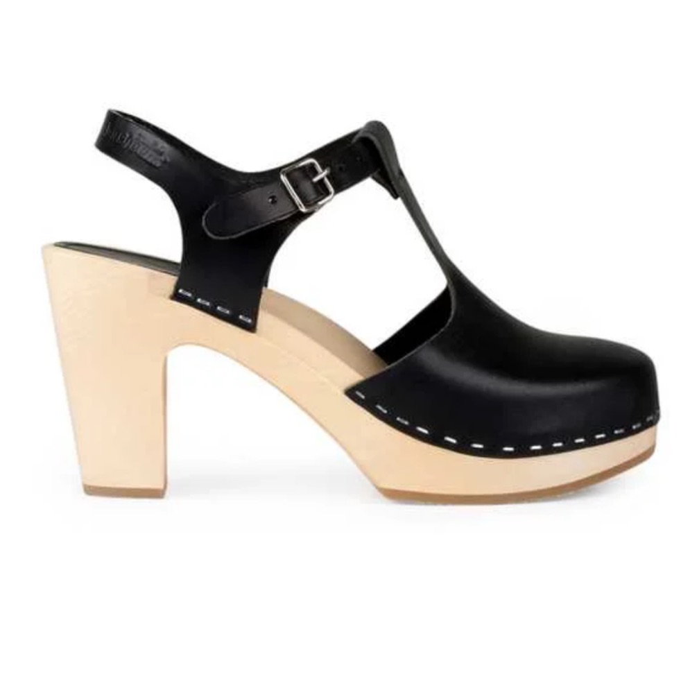 Swedish Hasbeens T Strap Sky High